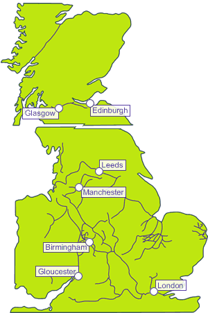 Map Of United Kingdom Rivers